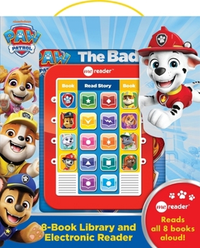 Misc. Nickelodeon Paw Patrol: 8-Book Library and Electronic Reader Sound Book Set [With Battery] Book