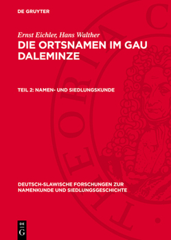 Hardcover Namen- Und Siedlungskunde [German] Book