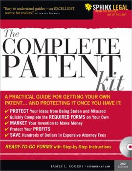 Paperback The Complete Patent Kit [With CDROM] Book