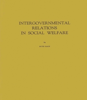 Intergovernmental Relations in Social Welfare