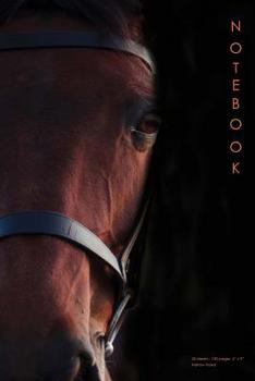 Paperback Note Book: Horse Lovers - Narrow Ruled, 100 Pages (50 Sheets), 6 X 9 Book