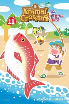 Paperback Animal Crossing: New Horizons, Vol. 11: Deserted Island Diary Book