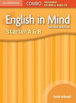 Paperback English in Mind Starter A and B Combo Testmaker CD-ROM and Audio CD Book