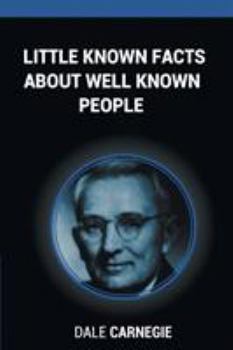 Paperback Little Known Facts About Well Known People Book