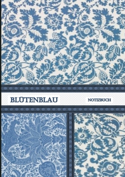 Paperback Blütenblau Notizbuch [German] Book