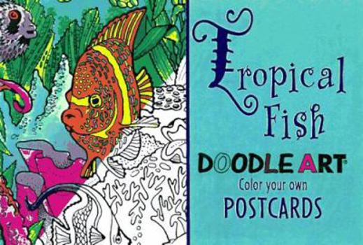 Paperback Tropical Fish (Doodle Art) Book