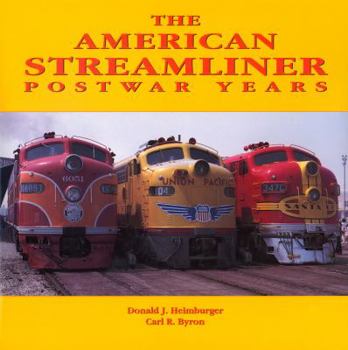 Hardcover American Streamliner, Post-War Years Book