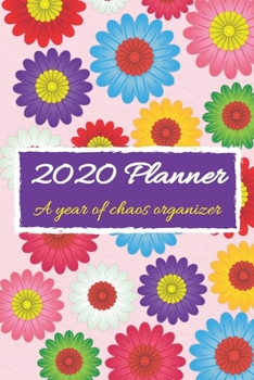 Paperback 2020 Planner: A year of chaos organizer Book