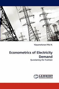 Paperback Econometrics of Electricity Demand Book