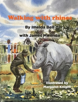 Paperback Walking with Rhinos Book