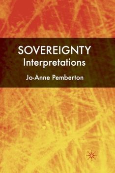 Paperback Sovereignty: Interpretations Book