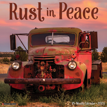 Calendar Rust in Peace 2023 Wall Calendar Book