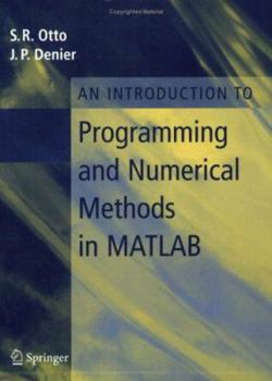 Paperback An Introduction to Programming and Numerical Methods in MATLAB Book