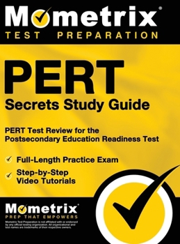 Hardcover PERT Secrets: PERT Test Review for the Postsecondary Education Readiness Test Book