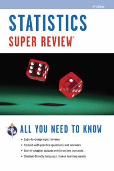 Paperback Statistics Super Review Book