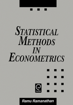 Hardcover Statistical Methods in Econometrics Book