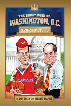 Paperback The Great Book of Washington, D.C. Sports Lists Book