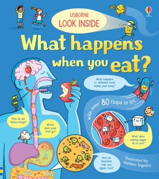 Hardcover Look Inside What Happens When You Eat Book