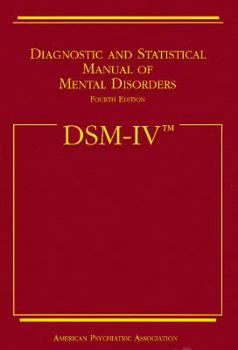 Paperback Diagnostic and Statistical Manual of Mental Disorders (DSM-IV) Book