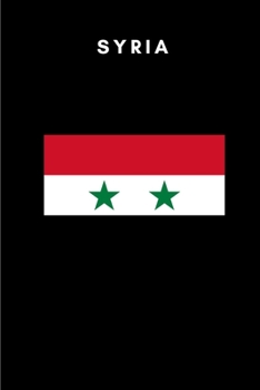 Paperback Syria: Country Flag A5 Notebook to write in with 120 pages Book