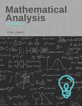 Paperback Mathematical Analysis: Volume I Book
