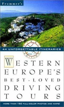 Paperback Frommer's Western Europe Best - Loved Driving Tours Book