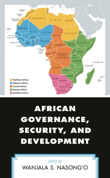 Hardcover African Governance, Security, and Development Book