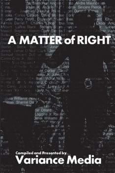 Paperback A Matter of Right: Futures of Justice Book