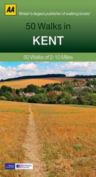 Paperback 50 Walks in Kent: 50 Walks of 2-10 Miles Book