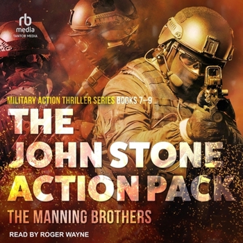 Audio CD The John Stone Action Pack: Books 7-9: Military Action Thriller Series Book