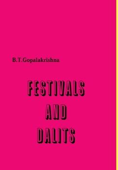 Hardcover Festivals and Dalits Book