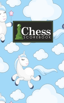 Paperback Chess Scorebook: Chess Notation Book, Chess Records Book, Chess Score Sheets, Chess Match Log Book, Record Your Games, Log Wins Moves, Book