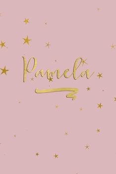 Paperback Pamela: Personalized Journal to Write In - Rose Gold Line Journal Book