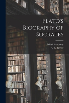 Paperback Plato's Biography of Socrates Book