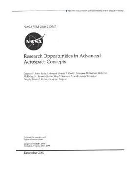 Paperback Research Opportunities in Advanced Aerospace Concepts Book