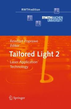 Paperback Tailored Light 2: Laser Application Technology Book
