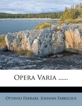 Paperback Opera Varia ...... Book