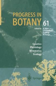 Paperback Progress in Botany: Genetics Physiology Systematics Ecology Book