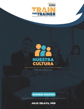 Paperback Nuestra cultura: Train the Trainer Training Modules [Spanish] Book