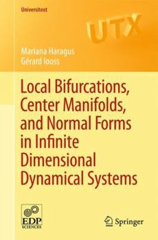 Paperback Local Bifurcations, Center Manifolds, and Normal Forms in Infinite-Dimensional Dynamical Systems Book