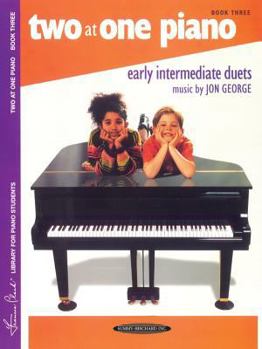 Paperback Two at One Piano, Book Three: Early Intermediate Duets Book
