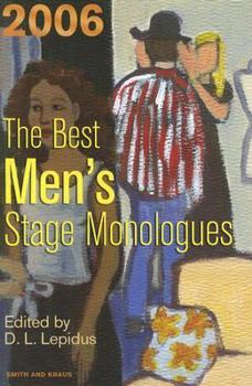 Paperback The Best Men's Stage Monologues of 2006 Book