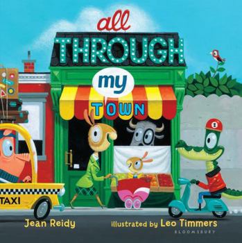 Board book All Through My Town Book