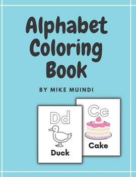 Paperback Alphabet: A Coloring Book