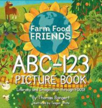 Hardcover FarmFoodFRIENDS ABC-123 Picture Book