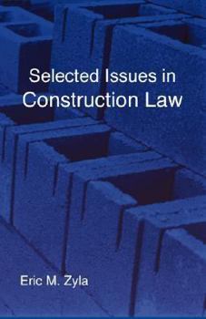 Paperback Selected Issues in Construction Law Book
