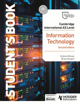 Paperback Cambridge International as Level Information Technology Student's Book Second Edition Book