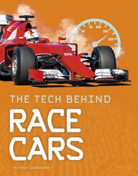 Hardcover The Tech Behind Race Cars Book