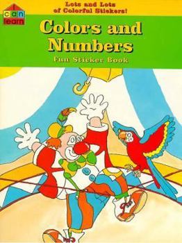 Paperback Colors and Numbers/Stickers (I Can Learn Sticker Books) Book