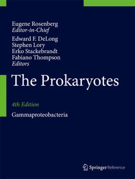 Hardcover The Prokaryotes: Gammaproteobacteria Book